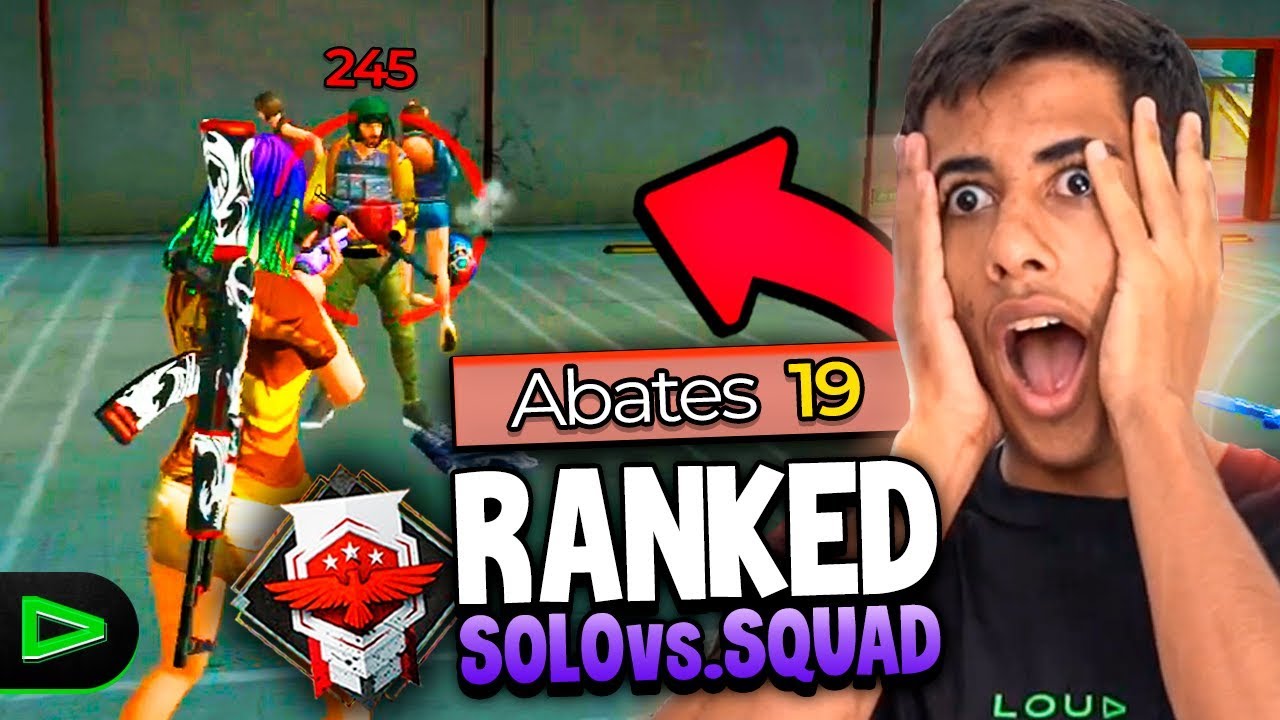 INSANO!!! JOGUEI SOLO X SQUAD NO SERVIDOR DA INDONÉSIA E ALGO INCRÍVEL ACONTECEU!! FREE FIRE