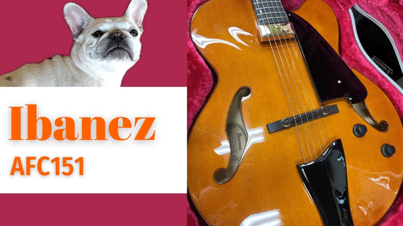 Ibanez AFC-151-DA   2021年製　　アイバニーズのフルアコ 程度抜群！