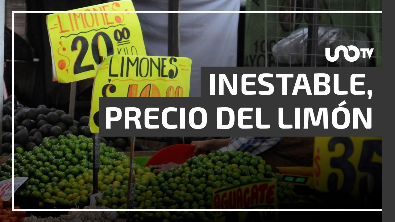 El precio del lim&oacute;n se encuentra inestable