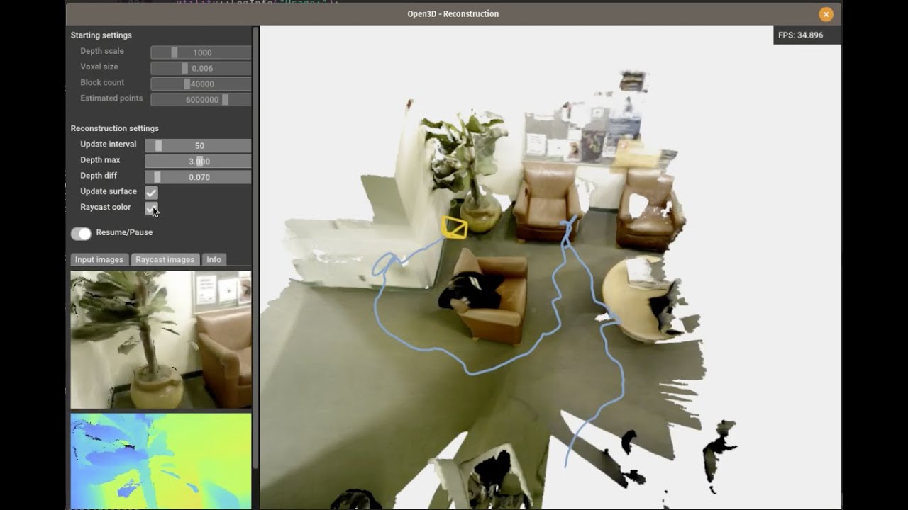 Open3D 0.13.0 release: Real-time 3D reconstruction, registration, and a new web-based visualizer