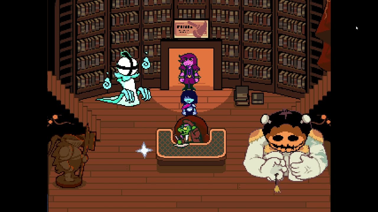Deltarune Chapter 4 - Hammer of Justice: DEFEND only + dialogue
