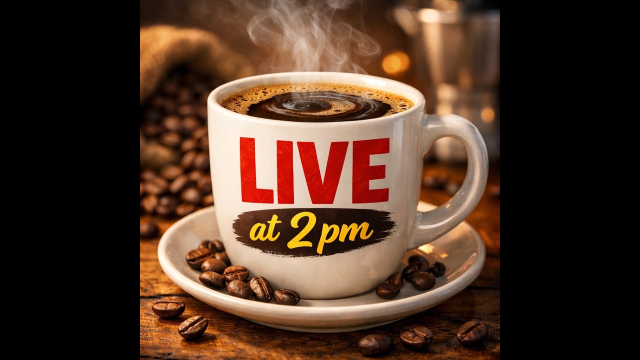 Wednesday LIVE! Join us if you can!