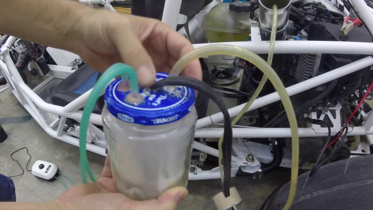 How to find air intake vacuum leaks with a DIY smoke machine.