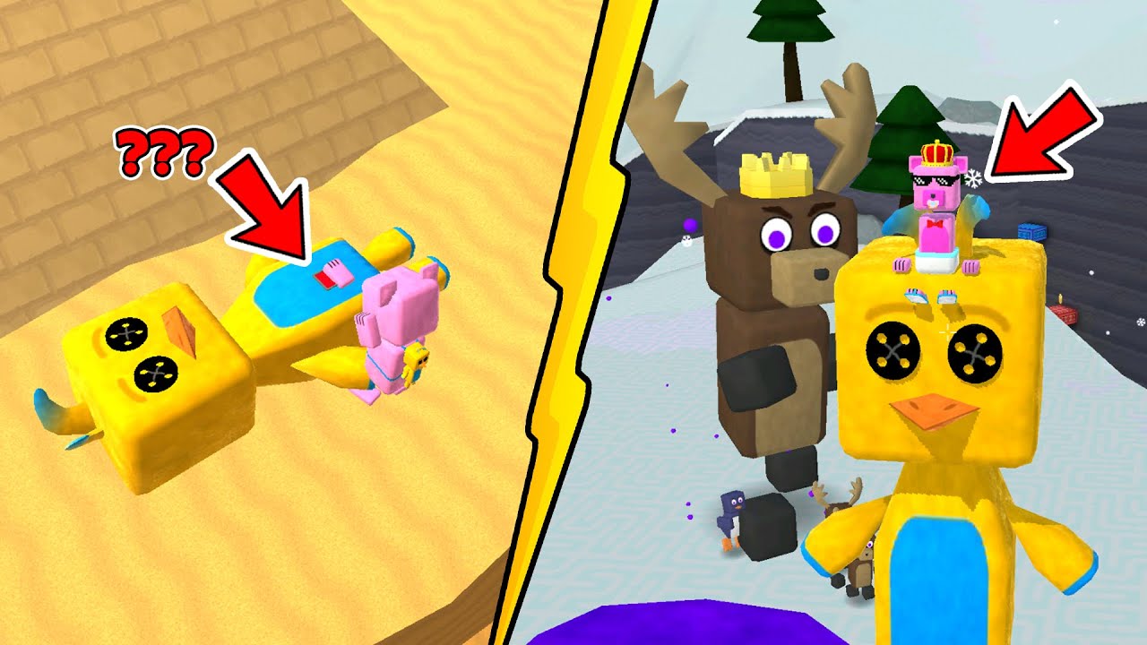 Tombol Rahasia Shicka Raksasa - Super Bear Adventure