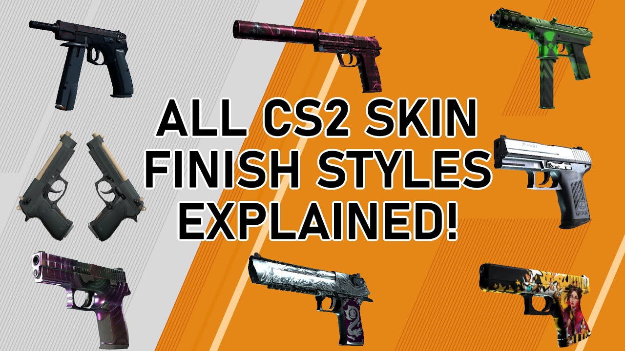 Объяснение всех стилей отделки кожи CS2 (полное руководство)