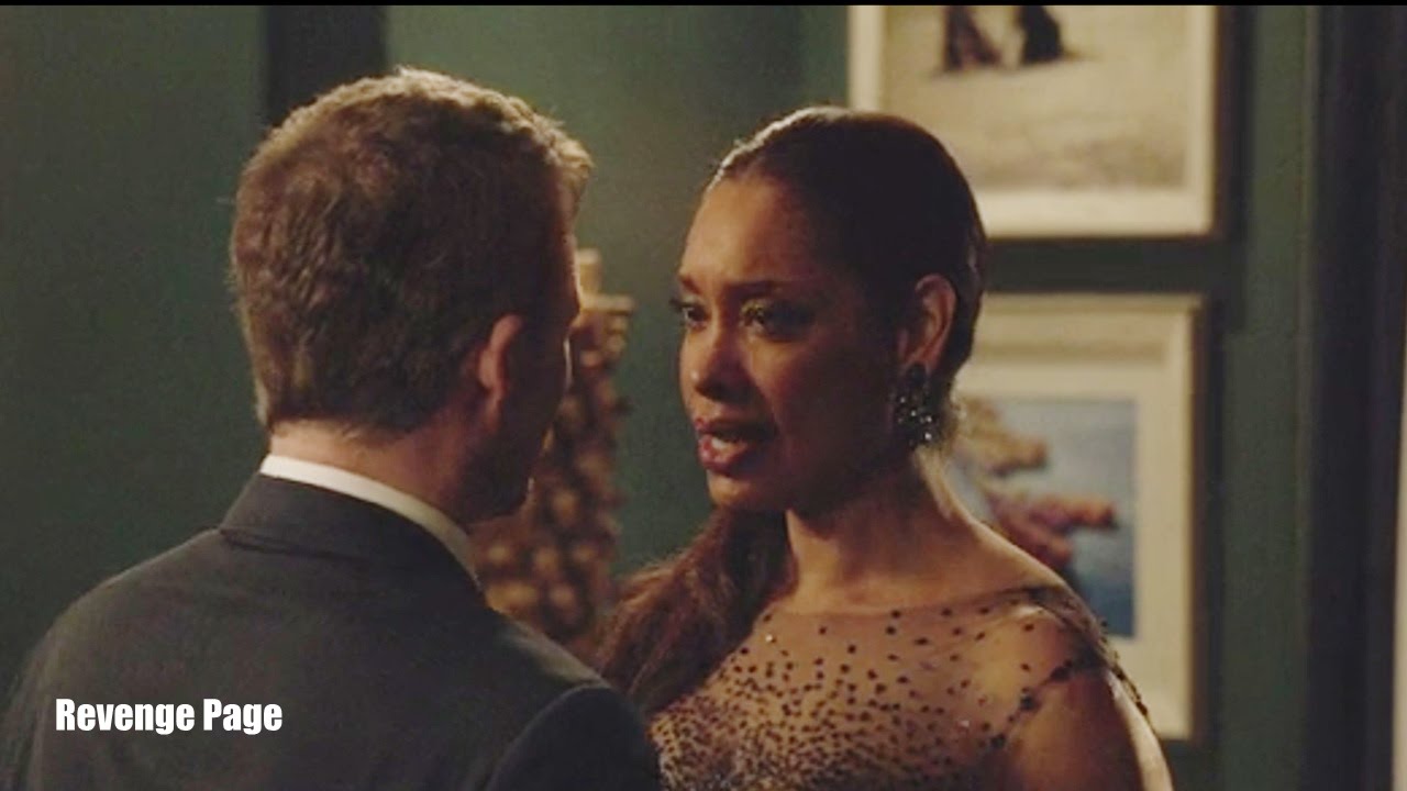 Revenge 4x16  Natalie Tries to Set Up David Victoria Records Conversation 