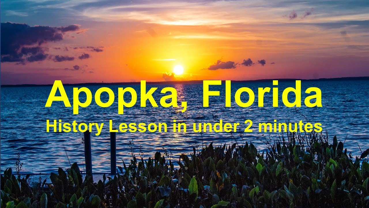 Apopka, Florida History | Drone Flyover