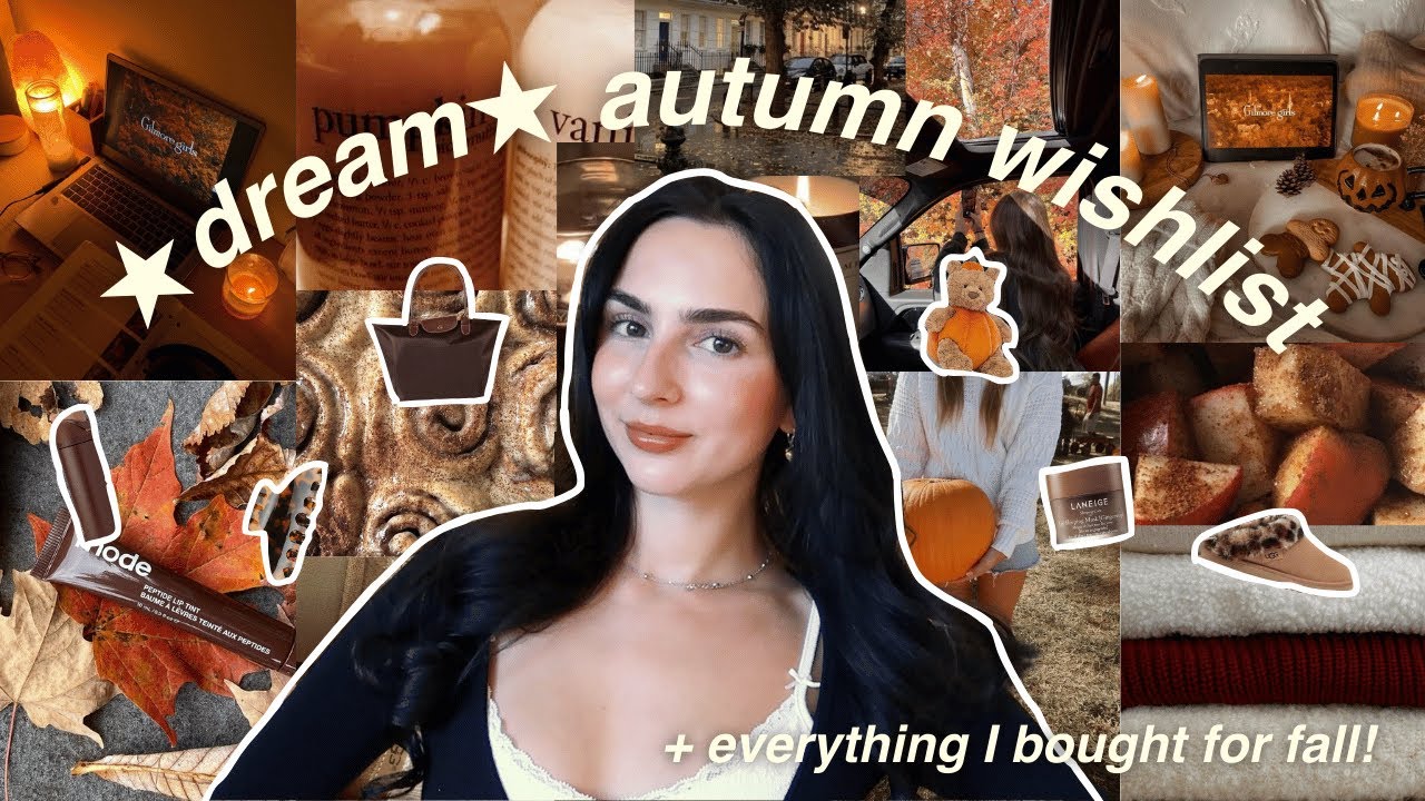 Мой осенний список желаний мечты 🍂 всё, что я куплю на осень 2025 года | уютный и эстетичный шопинг