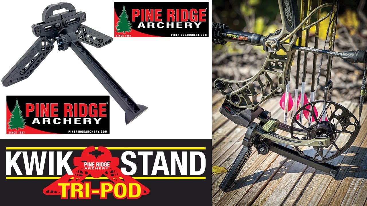 Setting Up The New Kwik Stand Tri-Pod From Pine Ridge Archery