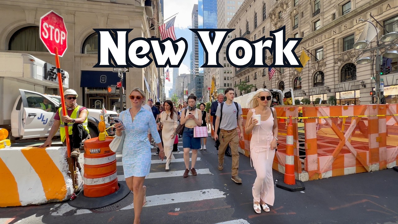 POV: Why Everyone Loves 5th Avenue | A Perfect Day in Midtown Manhattan [4K]