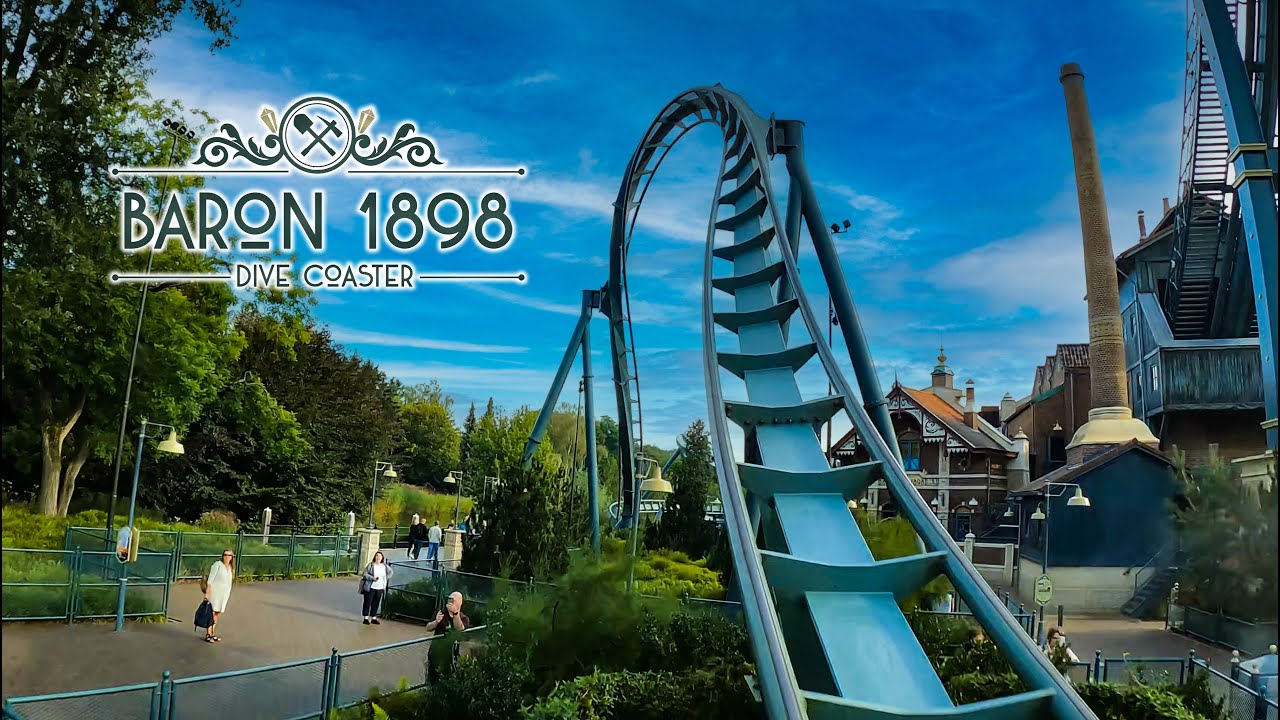 Baron 1898 [4K] Front Seat POV - Efteling