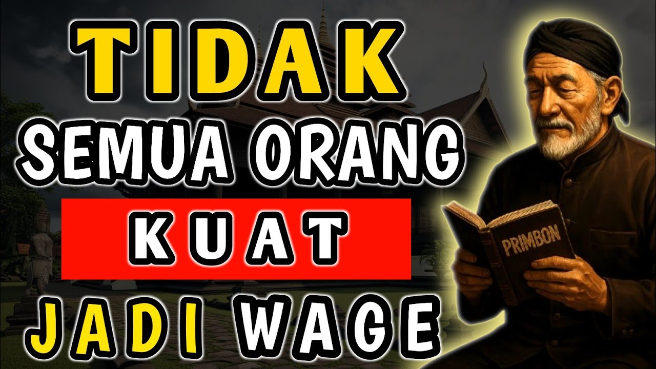 Tak Semua Mampu Jadi Weton Wage: Energi Leluhur Ini Butuh Jiwa Tangguh!