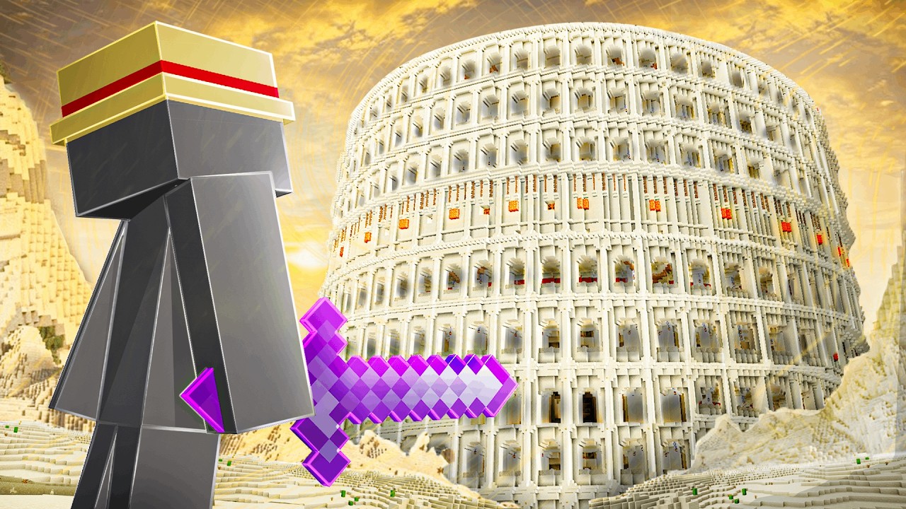 Přežil jsem jako GLADIÁTOR v Minecraftu