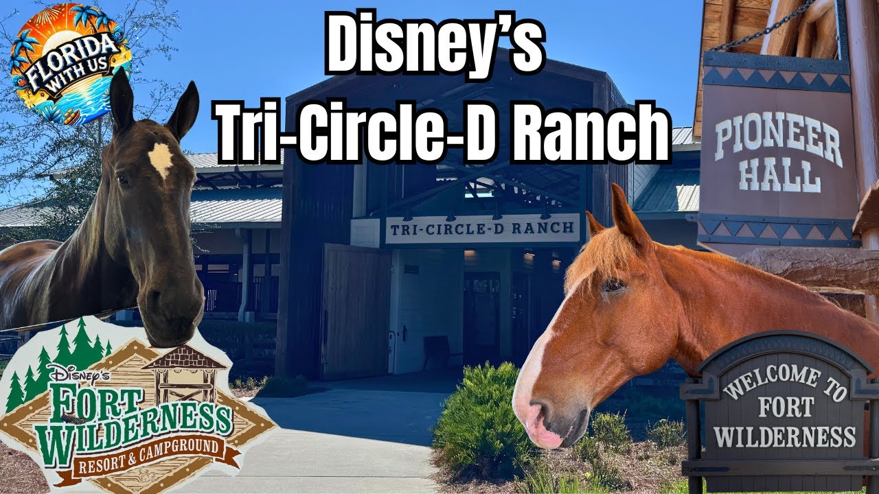 Exploring Tri-Circle-D Ranch | Disney’s Hidden Gem at Fort Wilderness!  Trails End at the Settlement