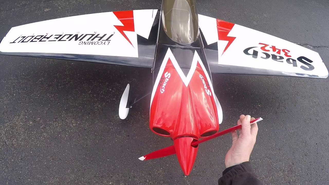 Pilot RC Sbach 342 Flight On 2/9/19