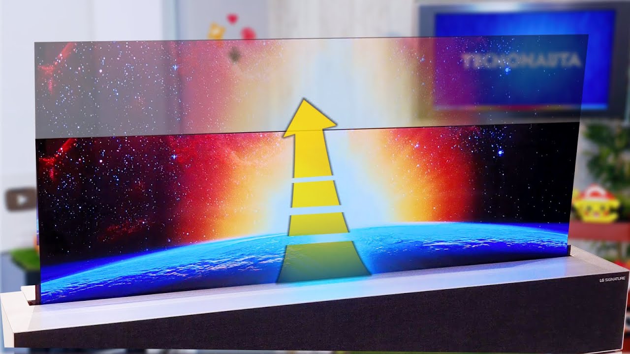 ESTA TV SE ENROLLA como una PERSIANA!!!!!!!