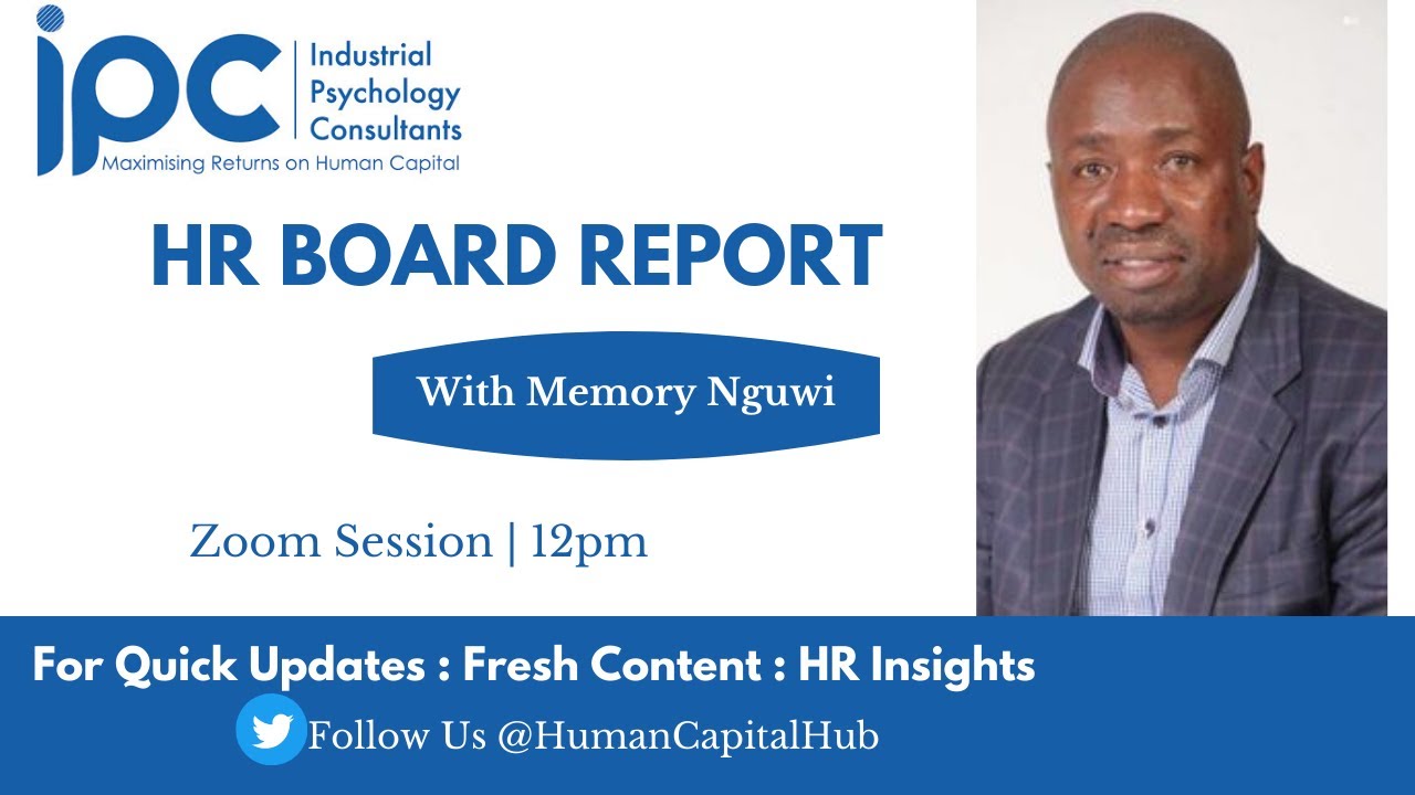HR Board Report Presentation