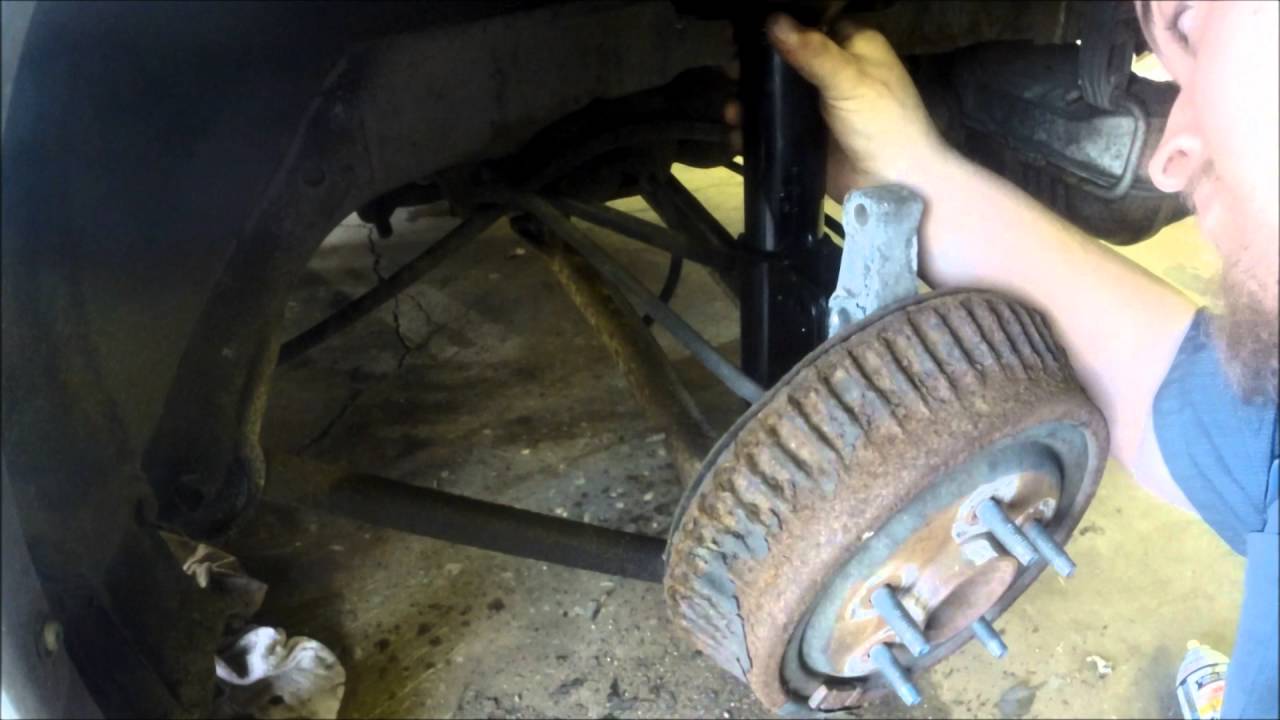 1999 -2005 Pontiac Grand Am Rear Quick Strut installation - Joe the auto guy
