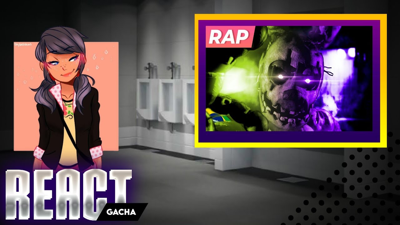 Miraculuos reage ao Rap do Springtrap (FNAF) - ELE SEMPRE VOLTA | IRON MASTER