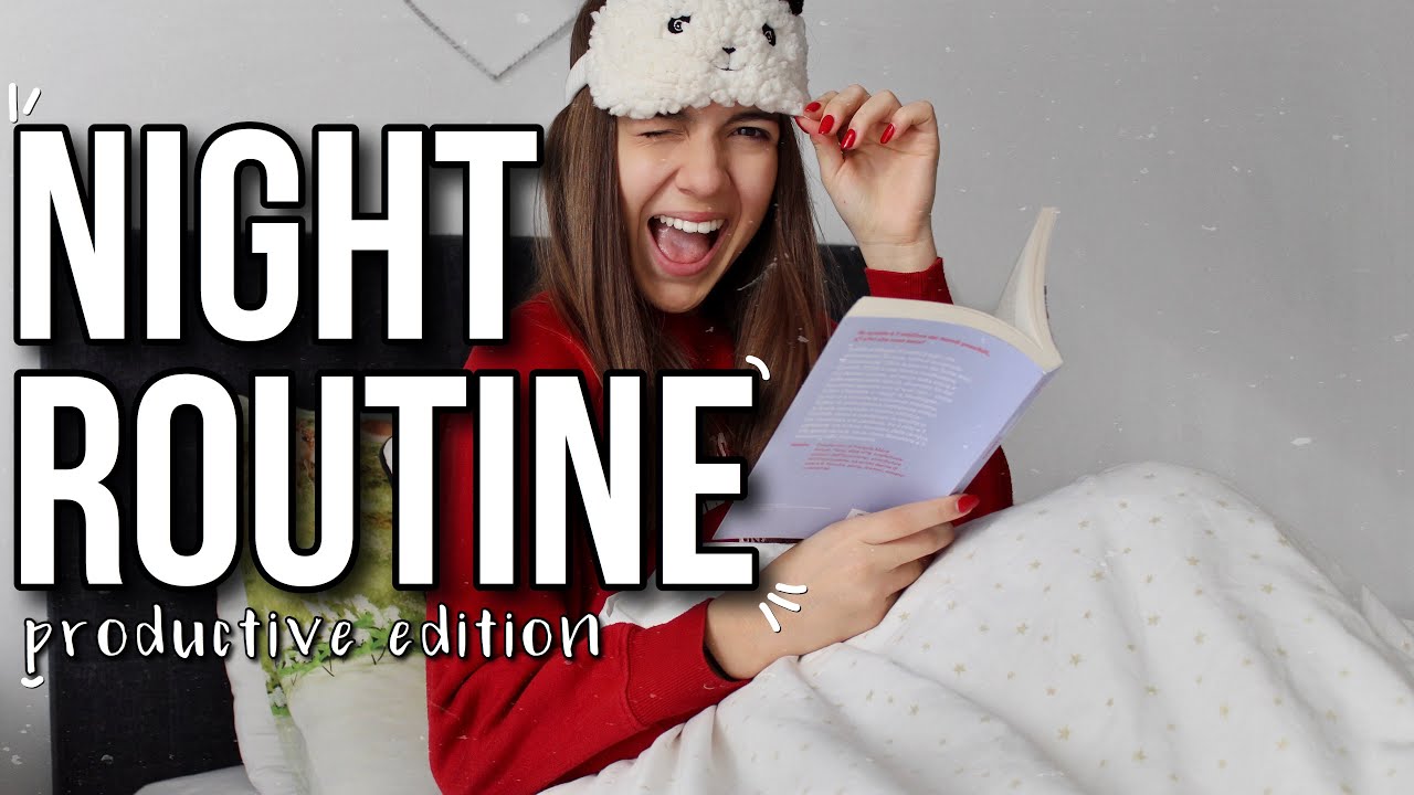 night routine productive edition | tra studio, cucina e planning