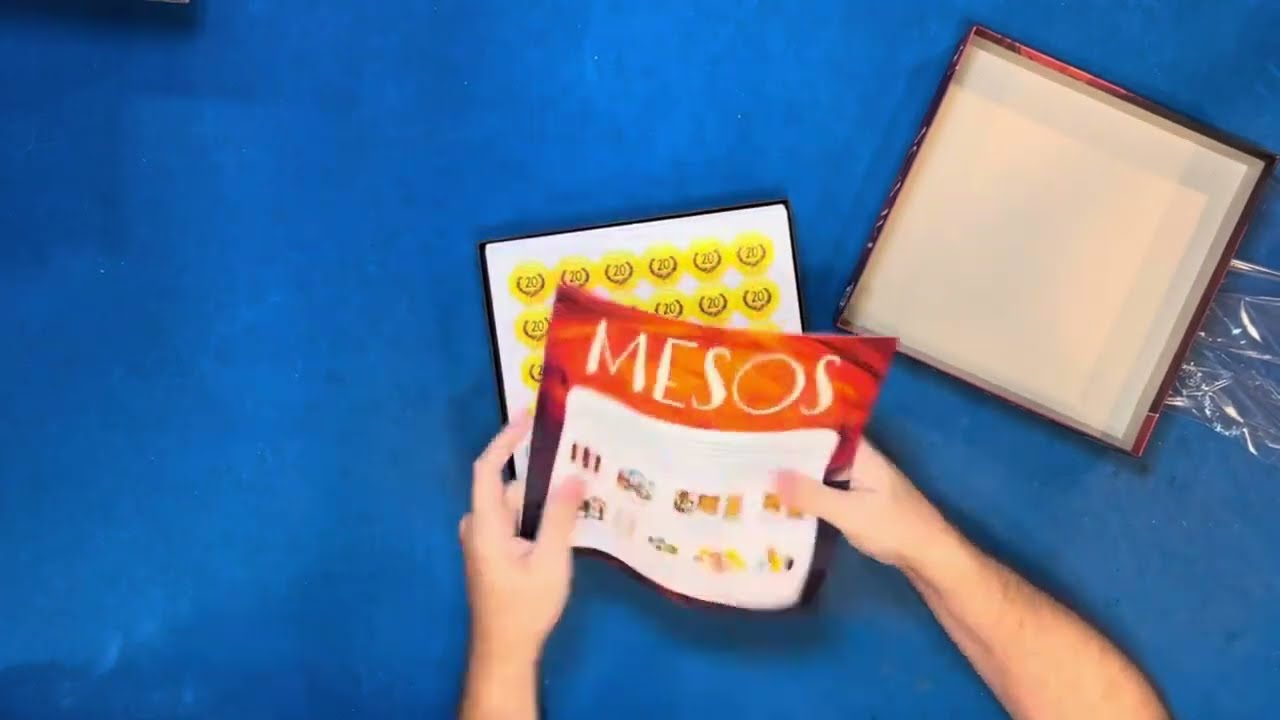 MESOS BOARD GAME UNBOXING