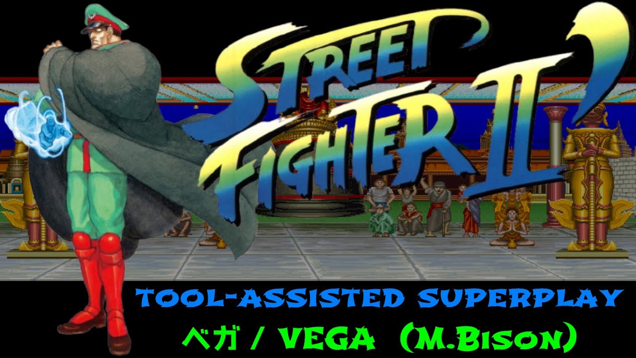 【TAS】ストリートファイターⅡ' 最凶性能のベガで世界征服　StreetfighterⅡ'ce M.Bison TAS
