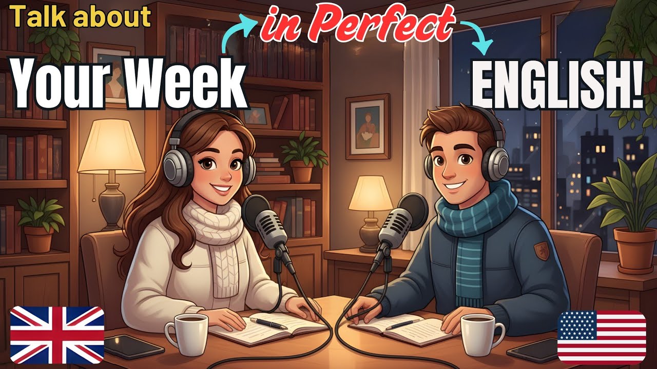 How to Talk About Your Week in English Confidently | Real Conversation Practice