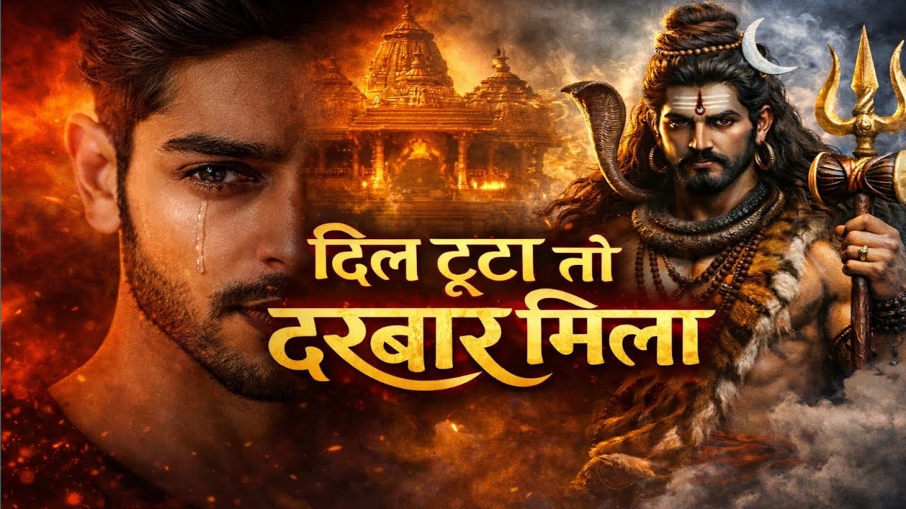 दिल टूटा💔 तो दरबार मिला ❤️🙏 Mahadev Emotional 😭Song | Shiv Bhakti Sad Song | Powered By S Serise 