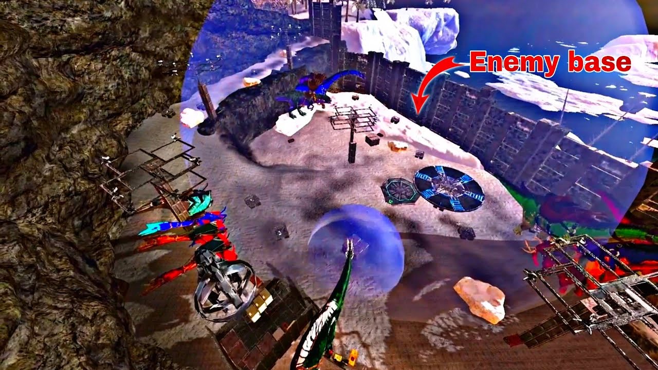 Big base raid best loot! - Ark Mobile PvP | S8 EP.3