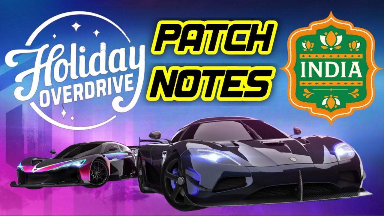 PATCH NOTES | HOLIDAY OVERDRIVE Season | KOENIGSEGG CCXR Hunt, CHIMERA DS13 & more | Asphalt Legends