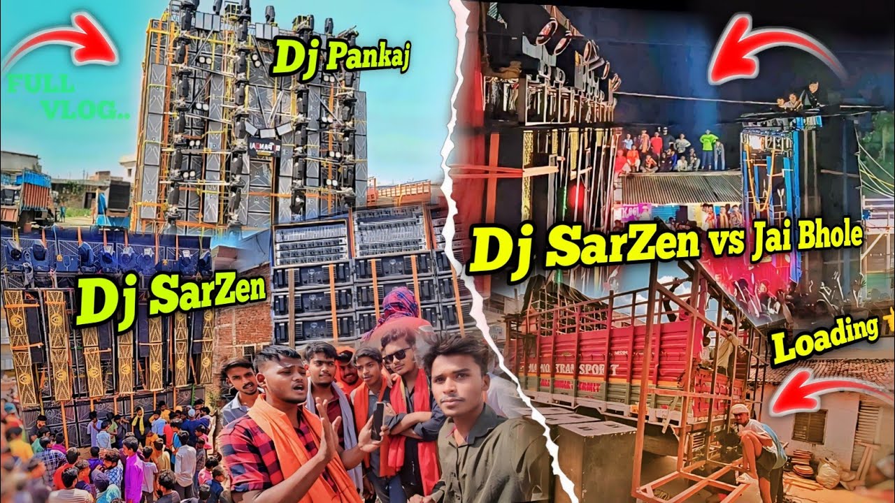Top Dj Setup Vlog | Ramnavmi Special Road Show + Compitition Video Daltonganj Update 🔥
