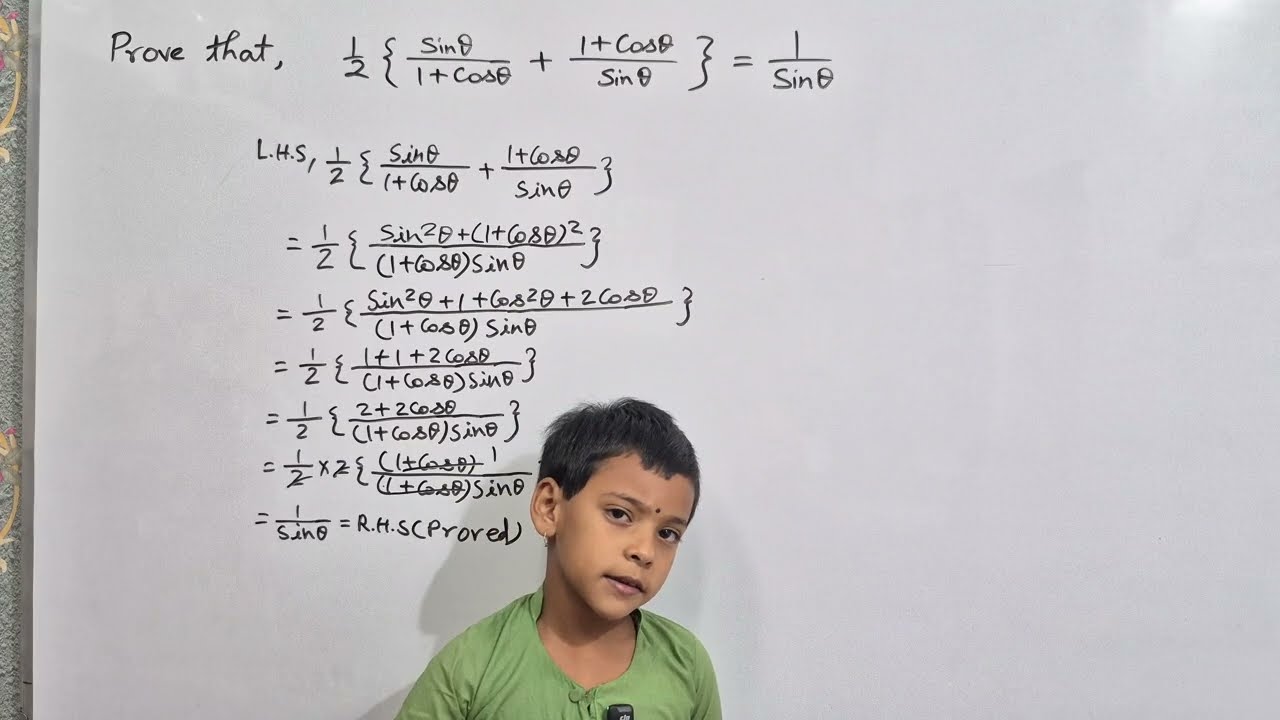 Child mathematician/ Trigonometry solutions/class X math 