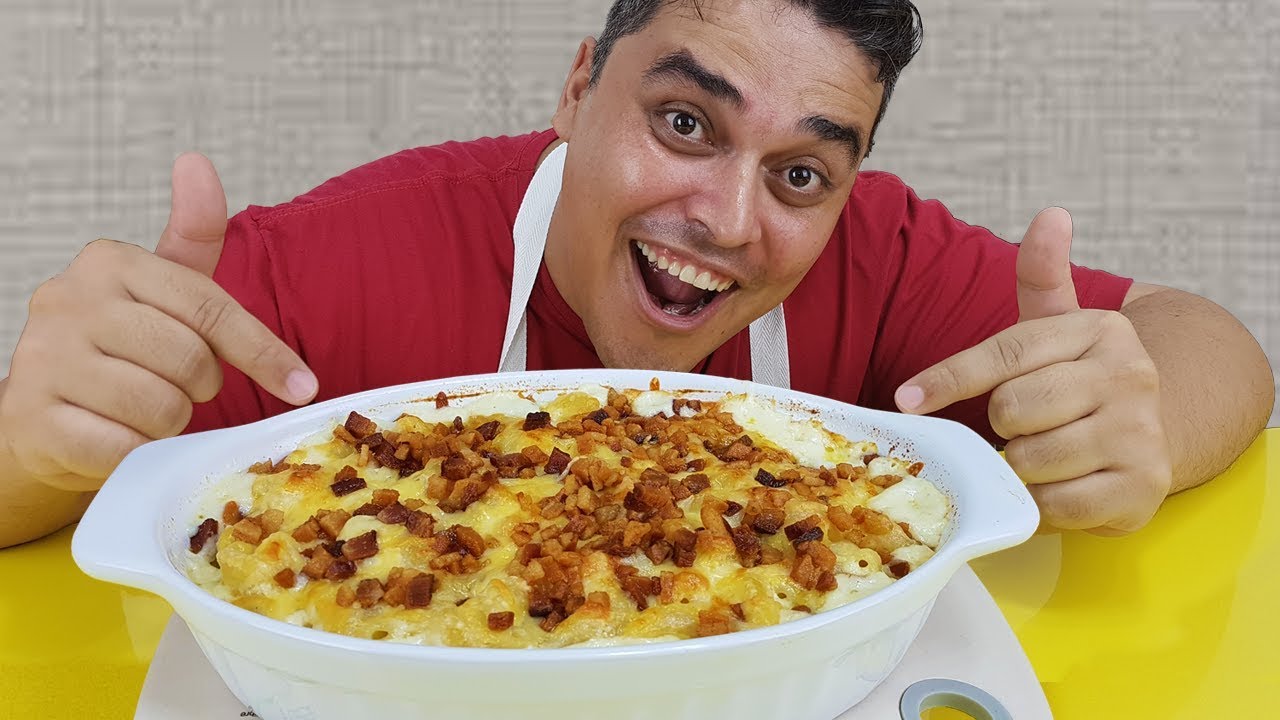 MAC'N'CHEESE 4 QUEIJOS - Até eu Faço!