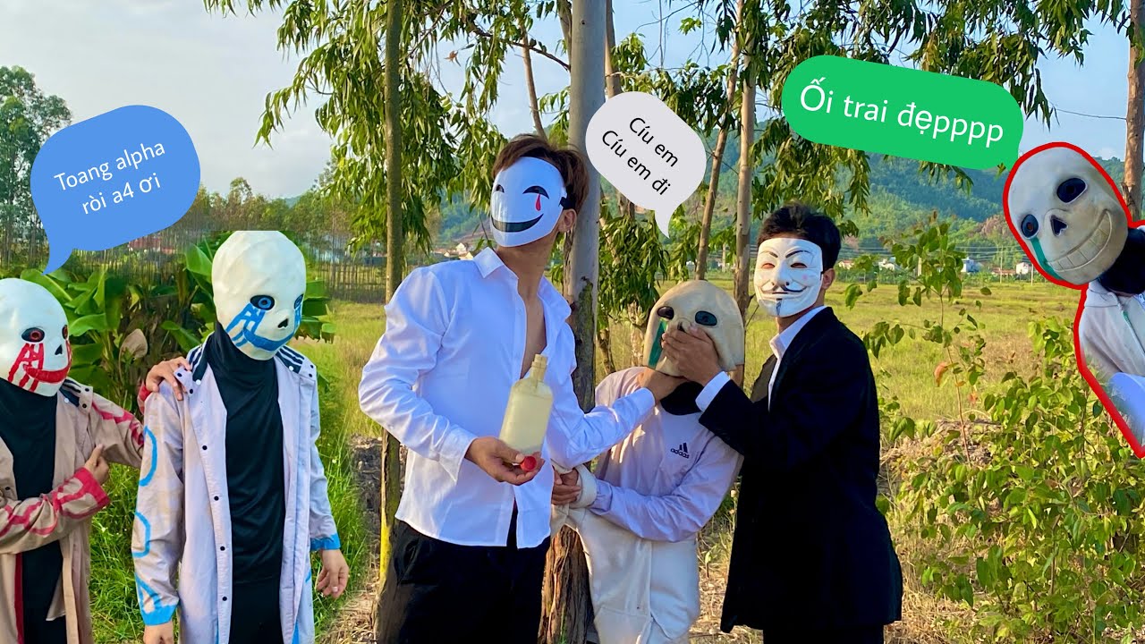 Alpha Sans Được Trai Đẹp Dắt Đi Và Cái Kết....