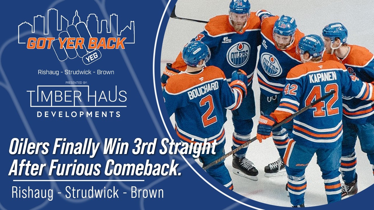 Oilers Finally Win 3rd Straight After Furious Comeback.