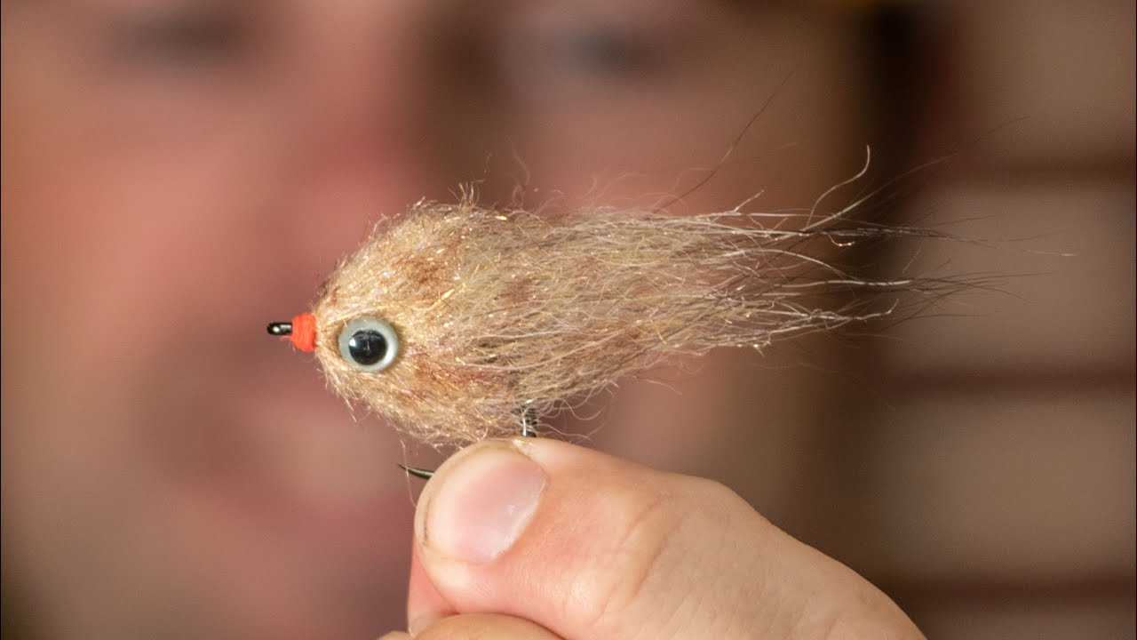 Great Backcountry REDFISH Fly! | Fly Tying | How to Tie The EP Mud Minnow