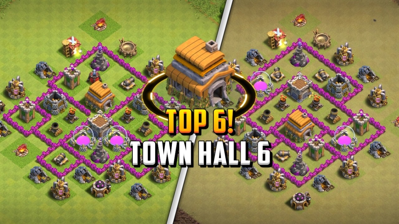 TOP 6! Town Hall 6 (TH6) Base Layout + Copy Link March 2026 | Clash Of Clans