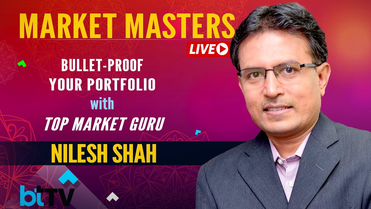 Market Masters Live With Top Market Guru Nilesh Shah