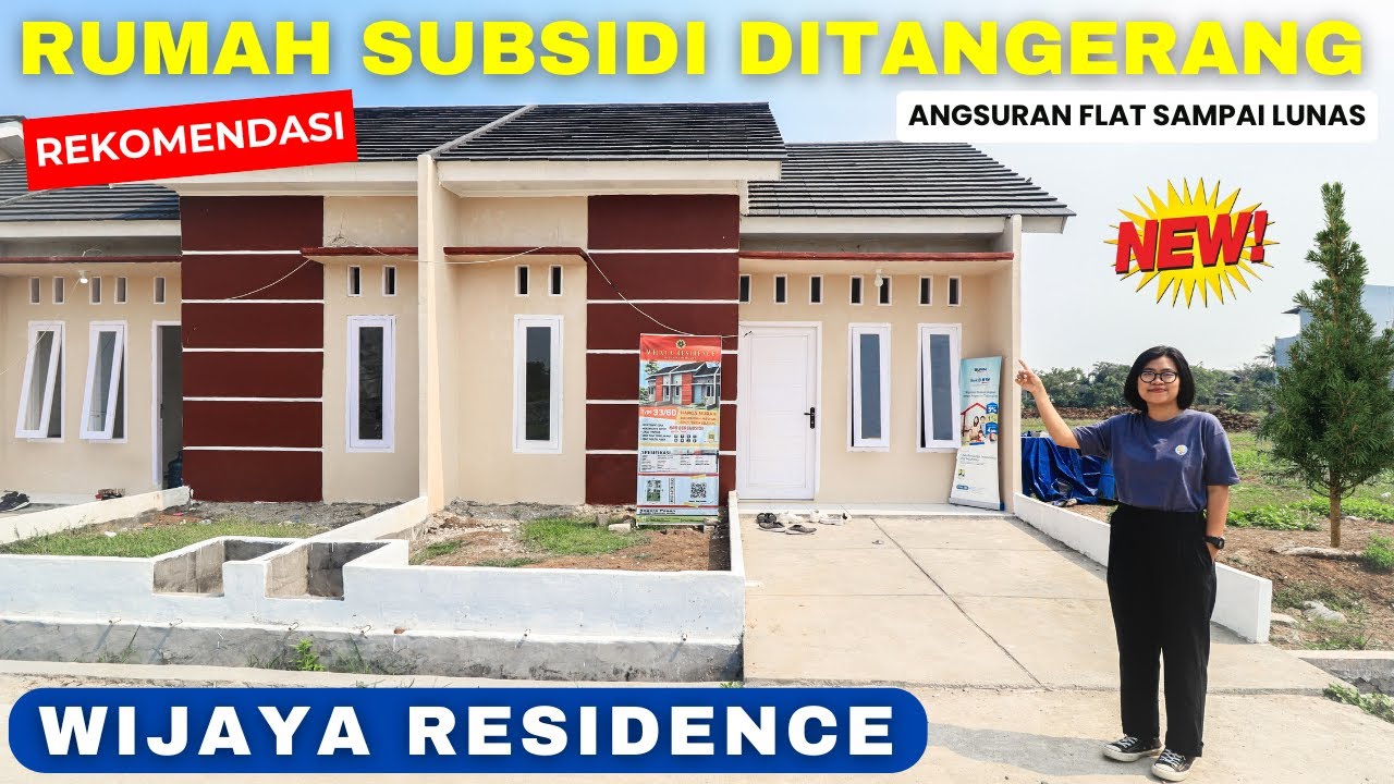 Rumah 1 Jutaan di Tangerang Flat Sampai Lunas DP Murah Bisa Dicicil - Wijaya Residence Tangerang