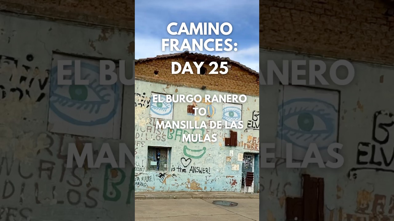 Day 25 Camino Frances | El Burgo Ranero to Mansilla de las Mulas | Meseta, Meteorite & Bar Elvis