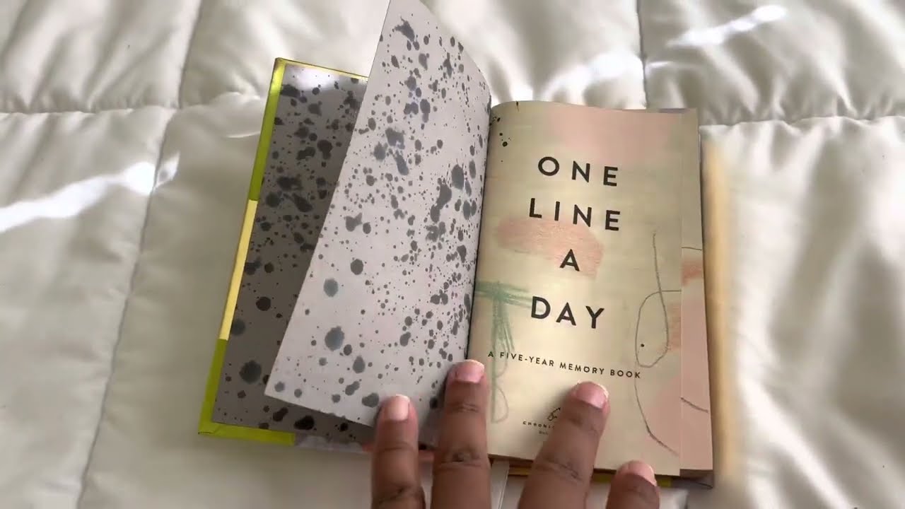 ОДНА СТРОЧКА В ДЕНЬ | Книга воспоминаний на 5 лет 📖 @chroniclebooks