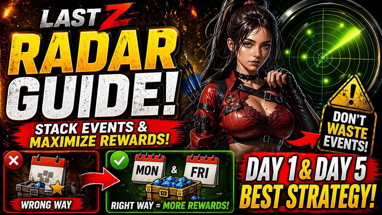 Last Z Radar Guide: How to Stack Events & Maximize Rewards