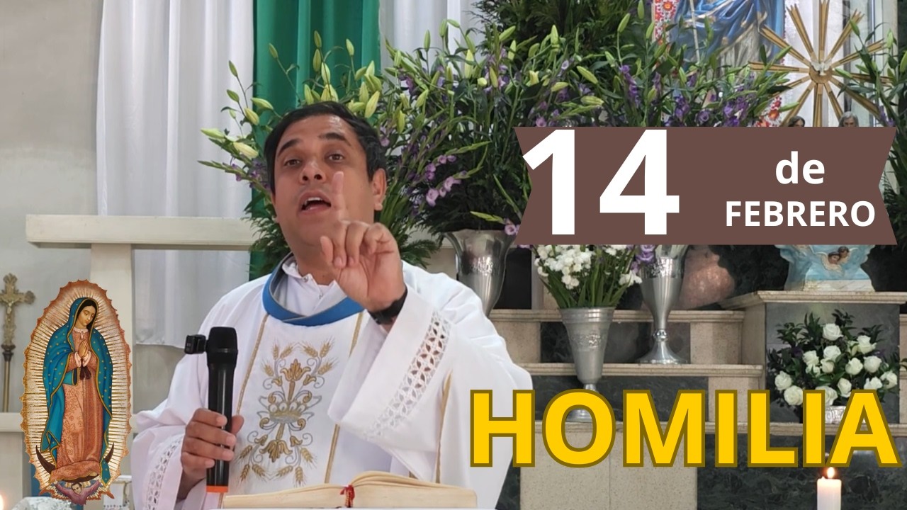 ✅ HOMILIA DE HOY sábado 14 de Febrero del 2026 - PADRE ARTURO