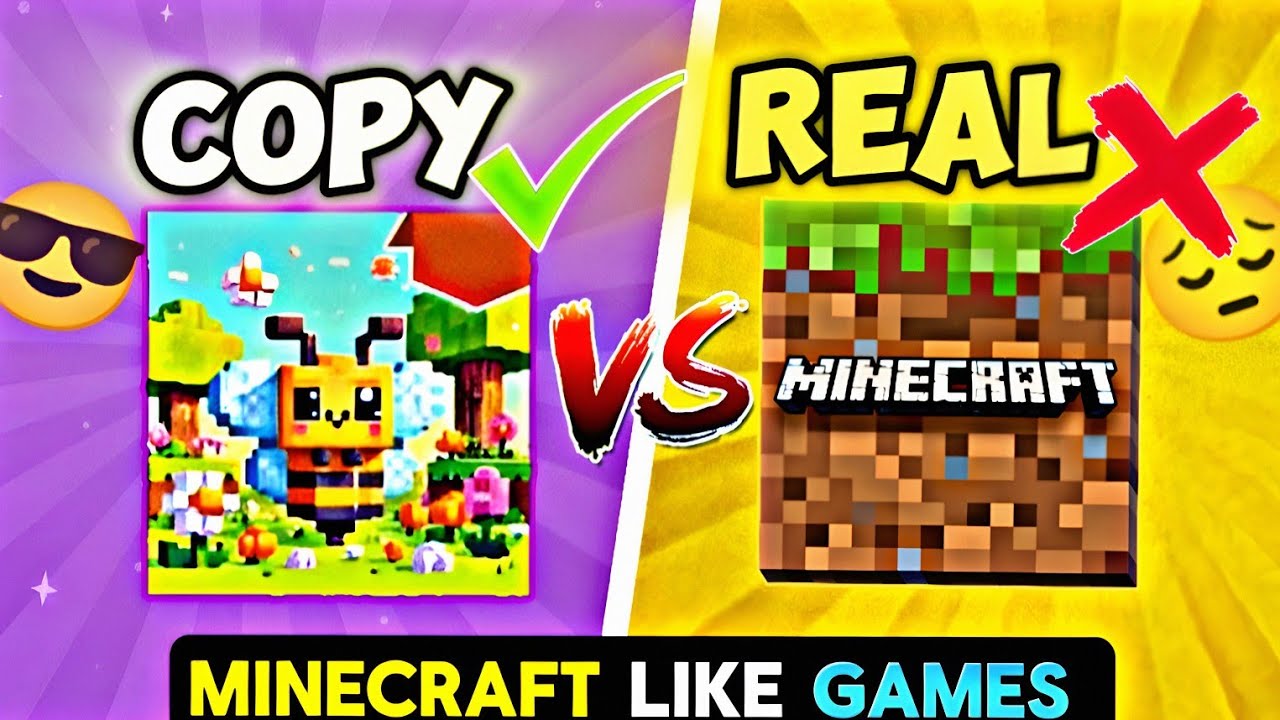TOP 3 COPY GAMES LIKE MINECRAFT 1.22 JAVA EDITION WITH SPEAR UPDATE??| BEST MINECRAFT COPY'S 