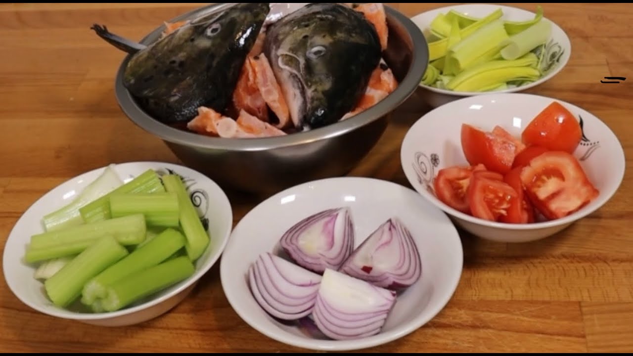 Como hacer consome de pescado (RAPIDO Y FACIL)