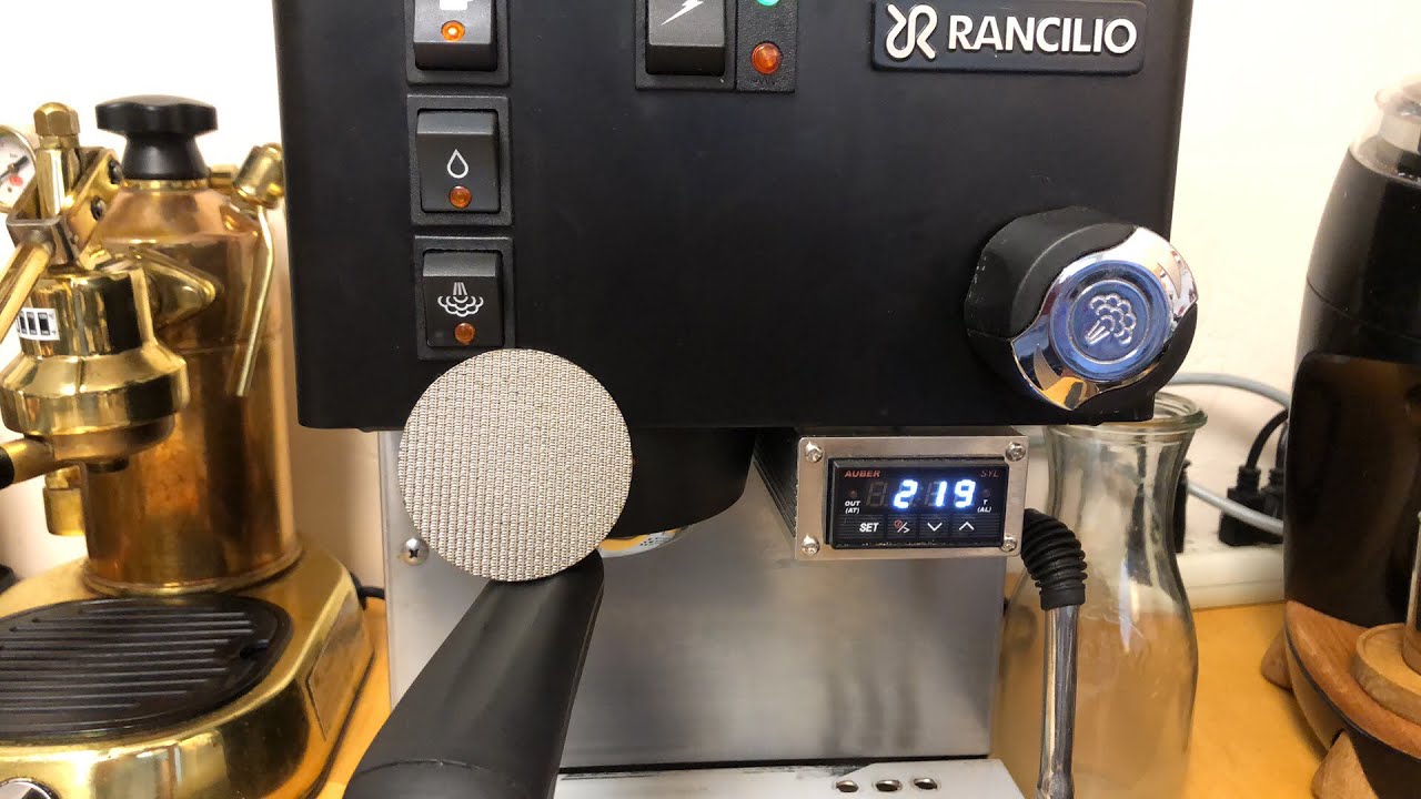 Не уверен! 58-миллиметровый шайбовый экран для Rancilio Silvia