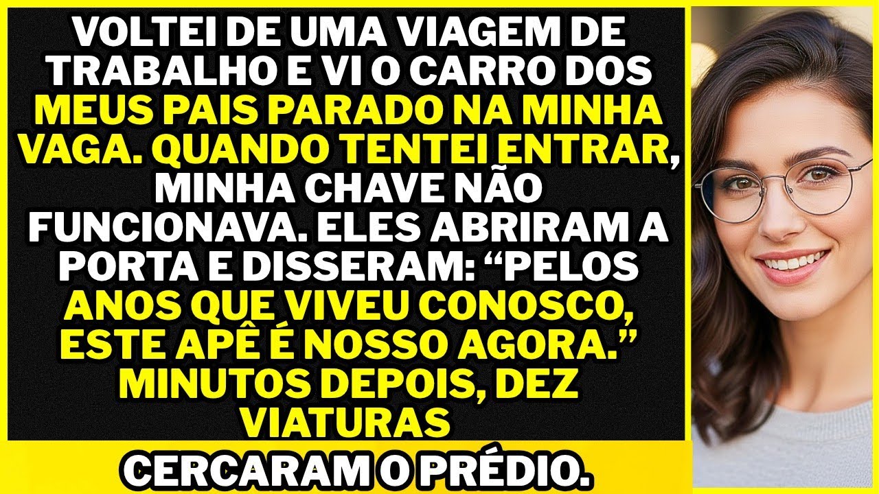 Meus pais invadiram meu apê e falaram: “Pelos anos que morou conosco, este apartamento agora é nosso