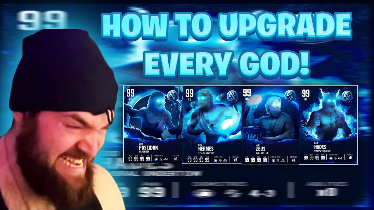 HOW TO UPGRADE EVERY GOD IN COLLEGE FOOTBALL 25!!