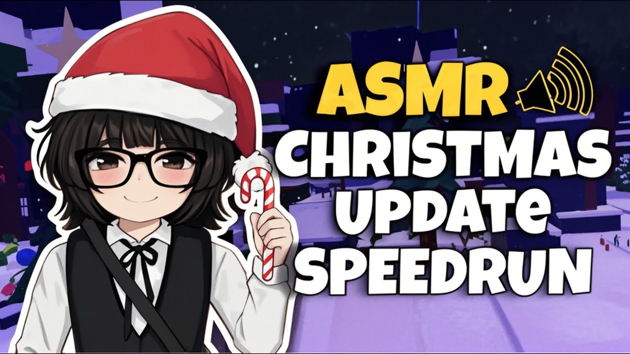 ASMR Duo Speedrun Christmas Update in 99 Nights ROBLOX (2x Gameplay) 
