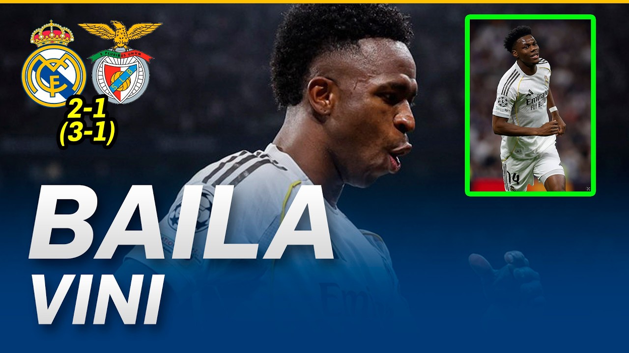 🔥 REAL MADRID VENCE O BENFICA E ESTÁ NAS OITAVAS! | NOITE DE CHAMPIONS! 🏆⚪